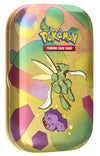 Pokemon Tcg: Scarlet & Violet-151 Mini Tin - Scyther And Weezing (2 Booster Packs, 1 Coin & 1 Art Card)