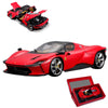 HTLNUZD 1/18 SP3 Supercars Model Car for Ferrari DaytonaSP3 Alloy Diecast Cars Model Display Box Version Collection