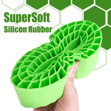 Injora 4Pcs Silicone Rubber Insert Foam For 146-149Mm (5.75'' Od) 2.2'' Tires(Green)