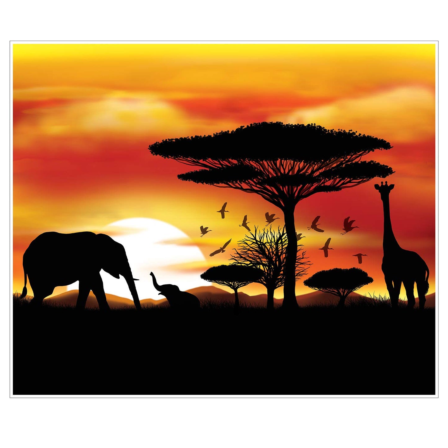 Beistle Safari Insta-Mural