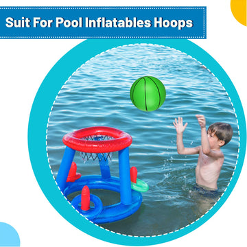 5 Inch Pvc Mini Basketball For Indoor Basketball Mini Hoops, Soft 5'' Rubber Small Repacement Basketball For Over Door Basketbal