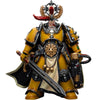 JOYTOY Warhammer 40k Imperial Fists Imperial Fists Legion Praetor with Power decorative replica blade 1/18 Action Figure Model Dedicated to You who Love Collecting