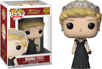Funko Pop! Royals: The Royal Family - Diana Princess Of Wales Vinyl Figure (Bundled With Pop Box Protector Case)