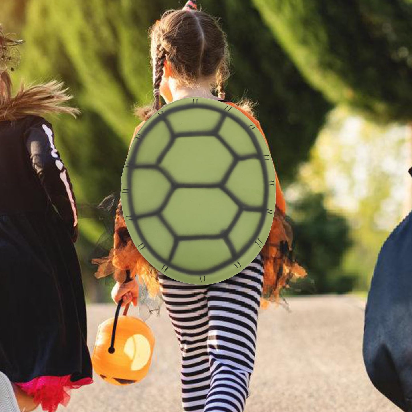3Pcs Halloween Turtle Costume Eva Shell Funny Kids Backpack For Animal Cosplay Halloween Party Fancy Dress Up Prop