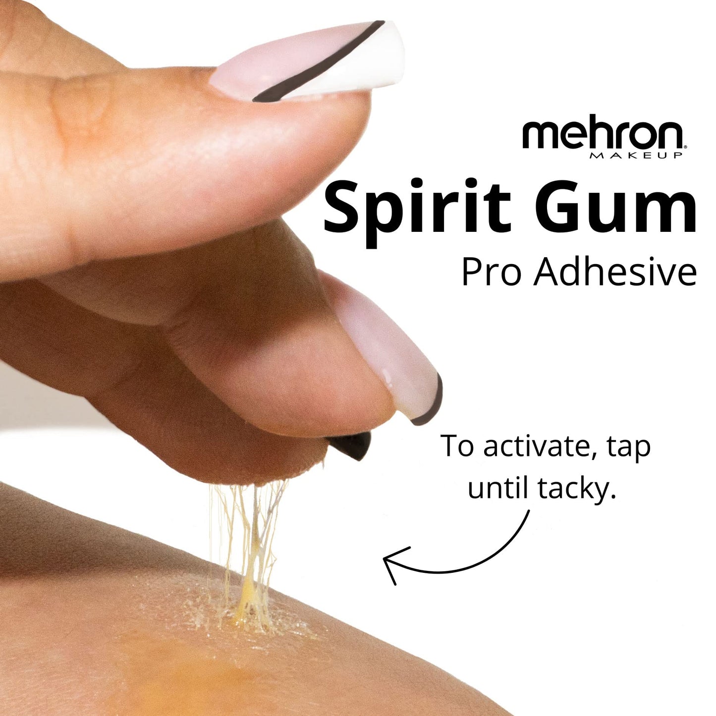 Mehron Makeup Spirit Gum & Remover Combo Kit | Spirit Gum Adhesive and Remover | Professional Cosmetic Glue for Face, Skin, & Bo