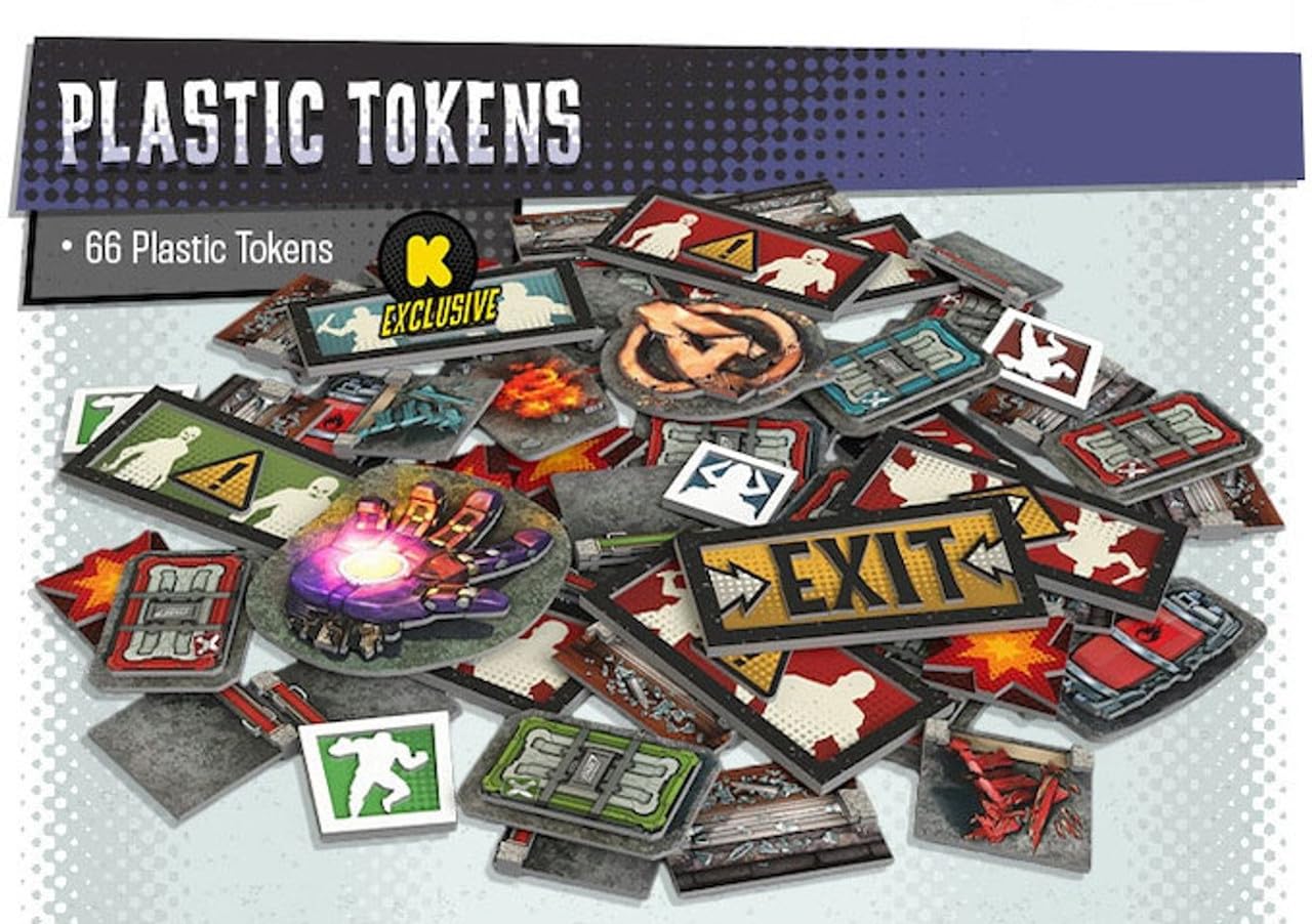 CMON Marvel Zombies: Plastic Tokens (Kickstarter limited availability)