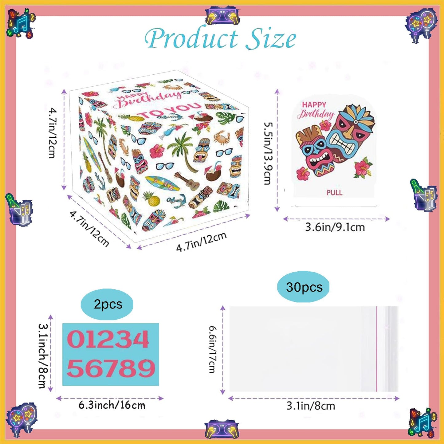 Birthday Money Box For Cash Gift, Money Roll Gift Box For Cake Pull Out Kit With Cards Money As Money Bouquet, Surprise Birthday