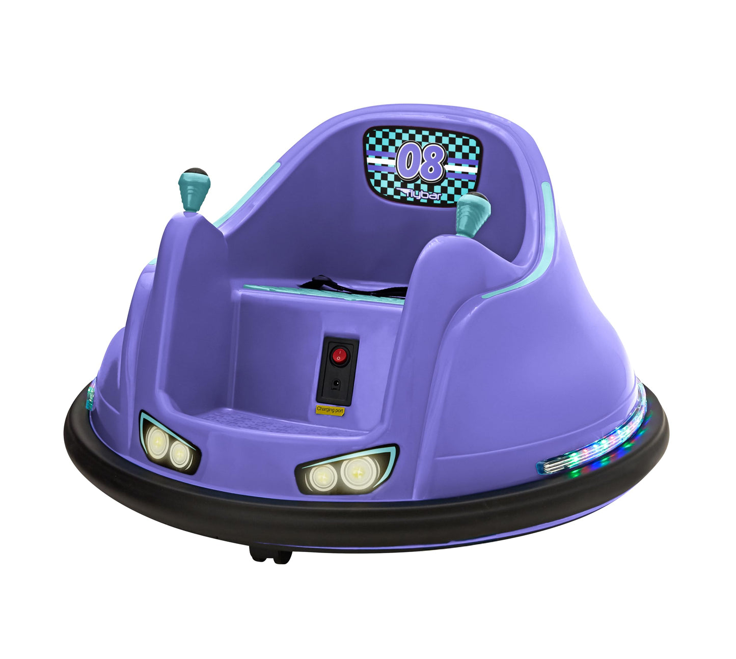 Flybar Funpark 6V Bumper Car For Toddlers, Kids Bumper Car, Electric Toddler Ride On Toys For Kids, Baby Bumper Car, Ages 1.5-4