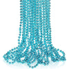 Light Blue Bead Necklaces, 30'' (Pack of 50) - Vibrant Design, Perfect for Weddings, Parties, Events, Gatherings, & Gifts