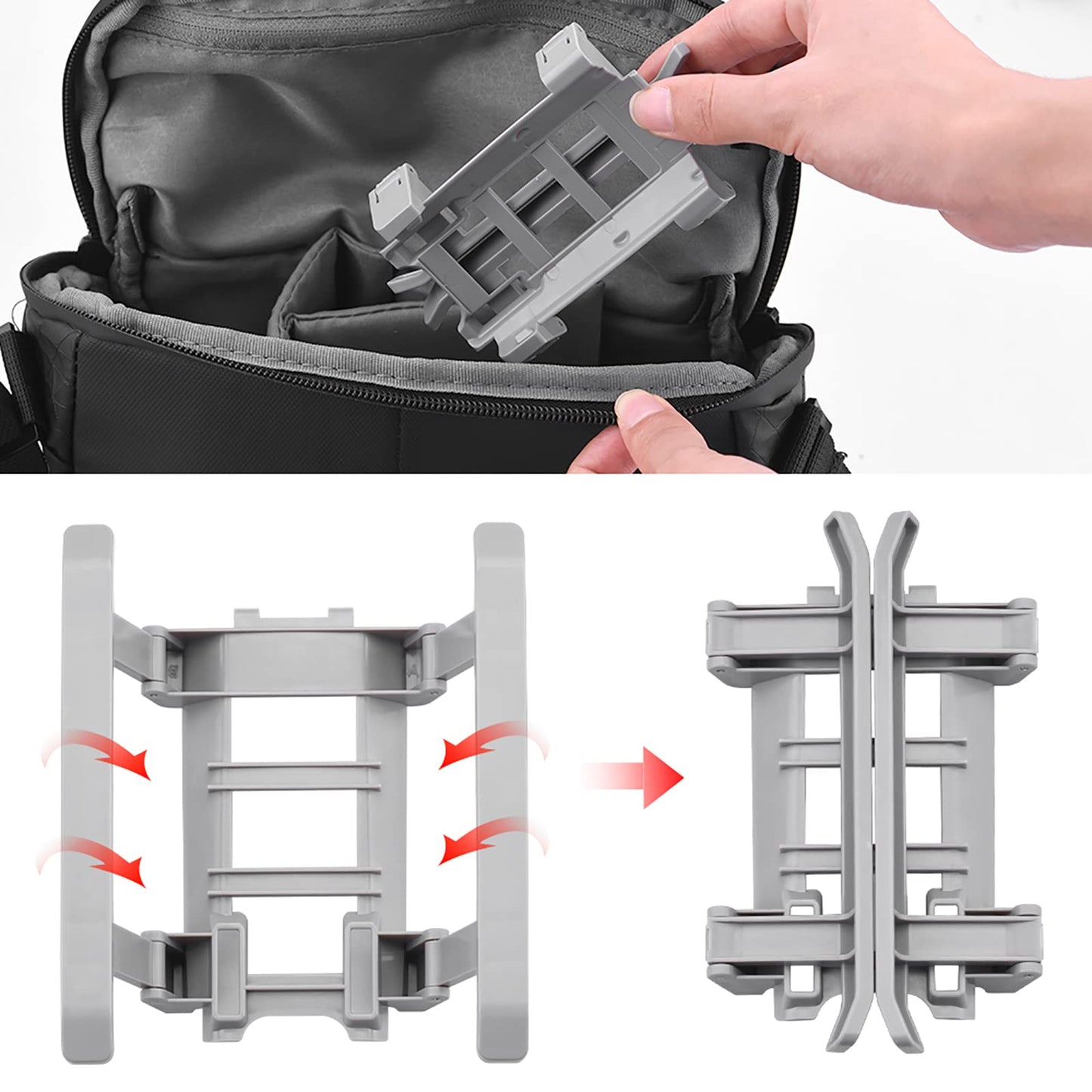 Craznick Air 2/2S Landing Gear Foldable Quick Release Extension Leg for DJI Mavic Air 2/2S Drone Accessories
