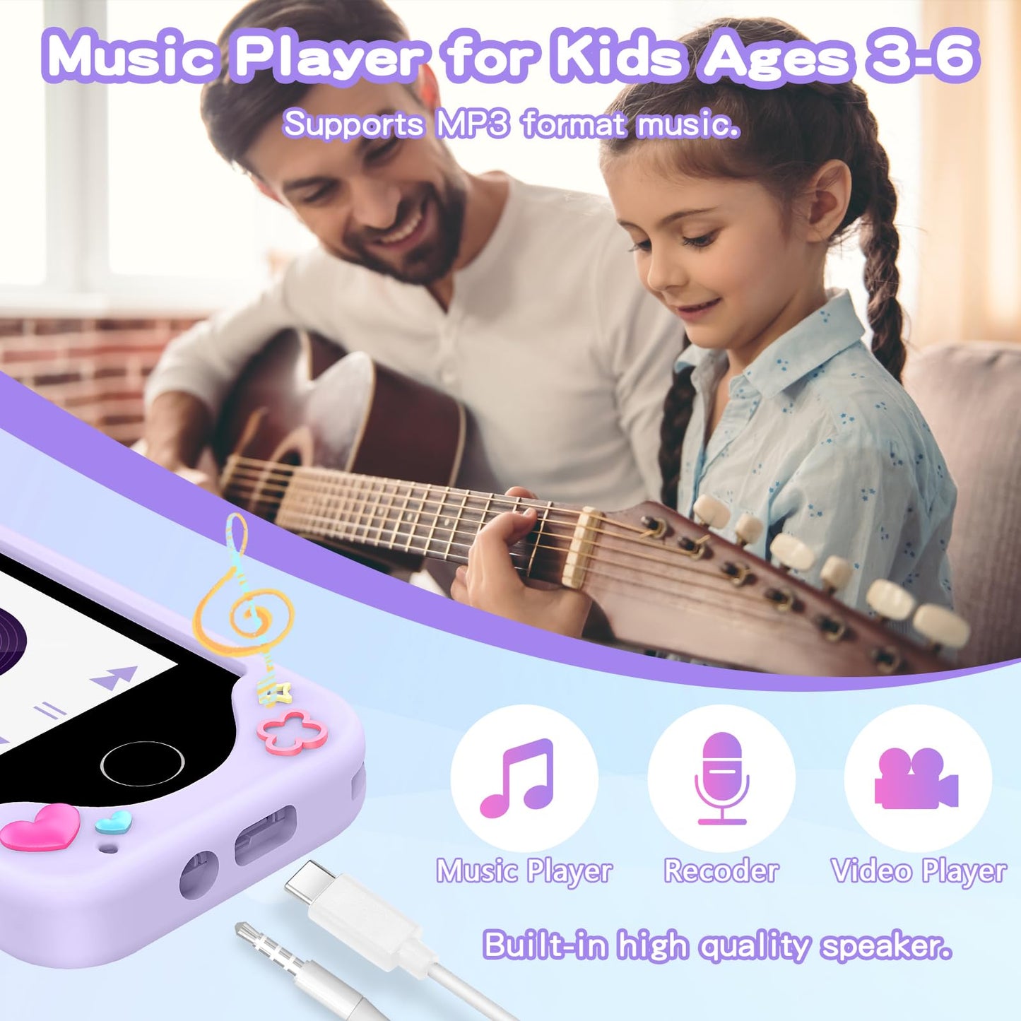 Kids Phone Toy Gift for Girls 3 4 5 6 7 8 Years Old, Toddler Smart Phone Dinosaur Learning Toys - Pretend Play Phones with Educa