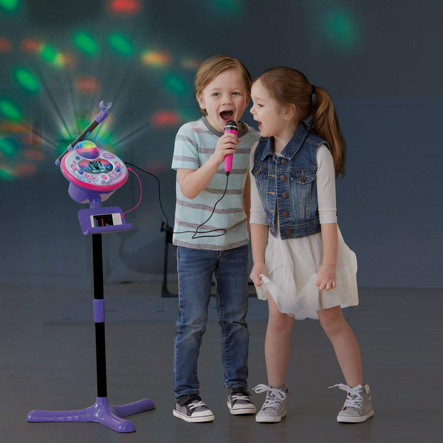 Vtech Kidi Star Karaoke Machine (Pink/Purple), Auxiliary