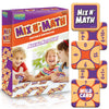 Gamie Mix N' Math Card Game - 130 Cards - Math Skills - Educational Math Game - Fun, Colorful - Ages 5+