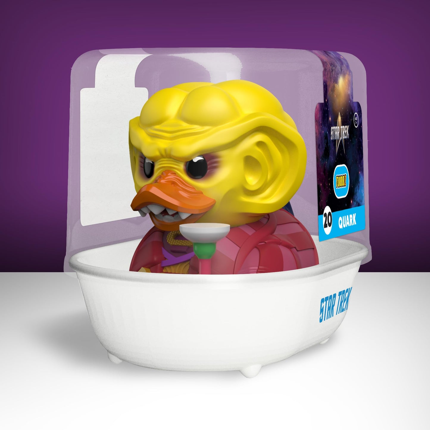 Tubbz First Edition: Star Trek - Quark Cosplaying Rubber Duck Vinyl Figure