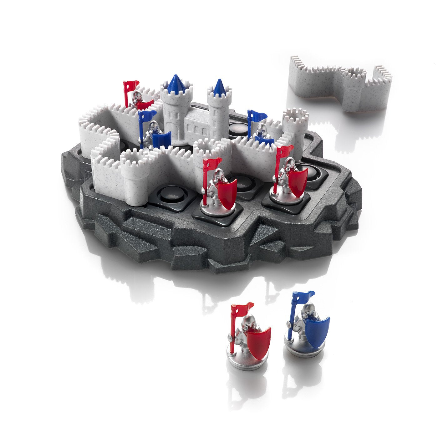 Smart Games Walls & Warriors - 80 Challenges, Multicolor, Plastic, Model 518402, Ages 2+