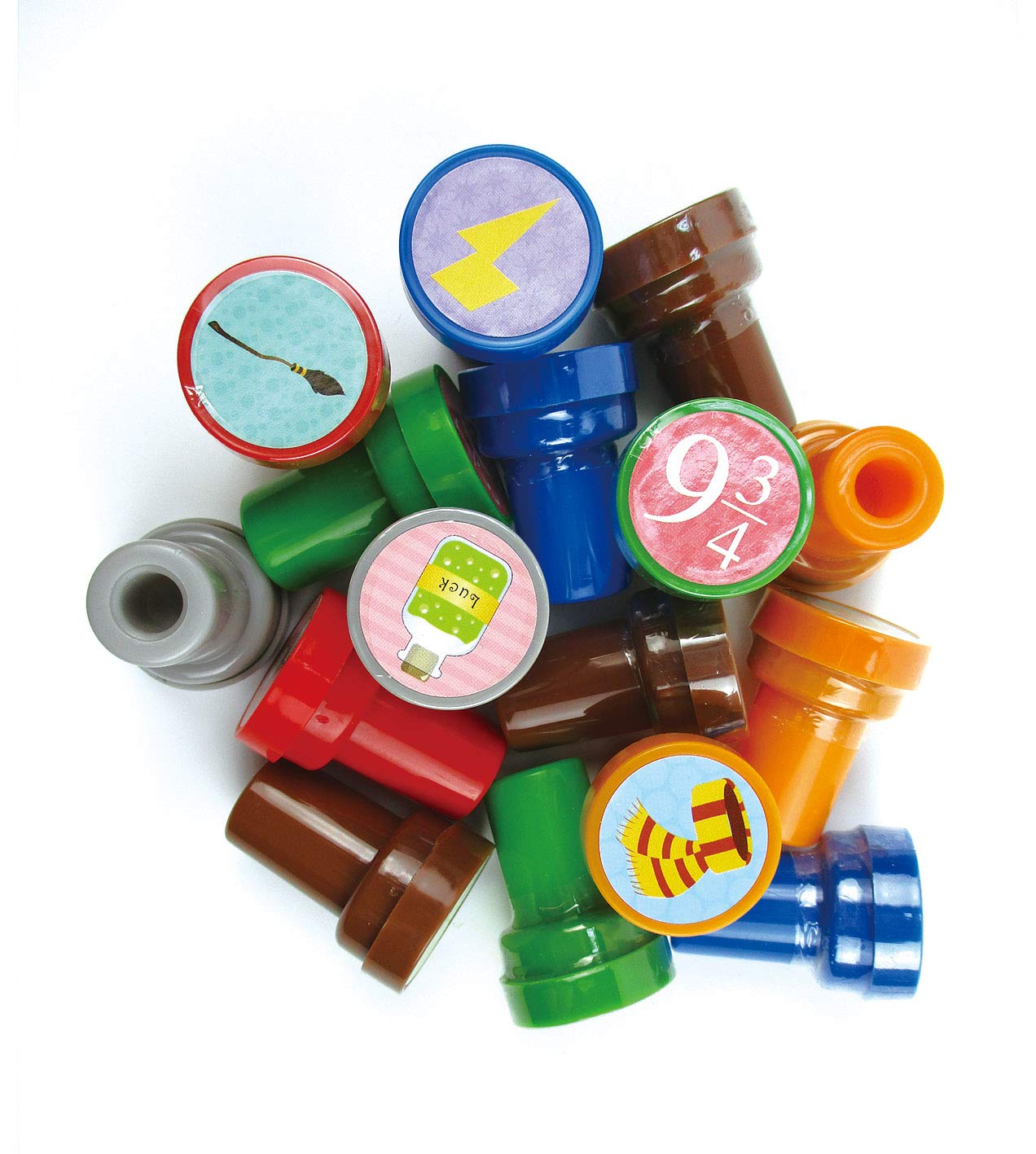 TINYMILLS 24 Pcs Wizard Stampers for Kids