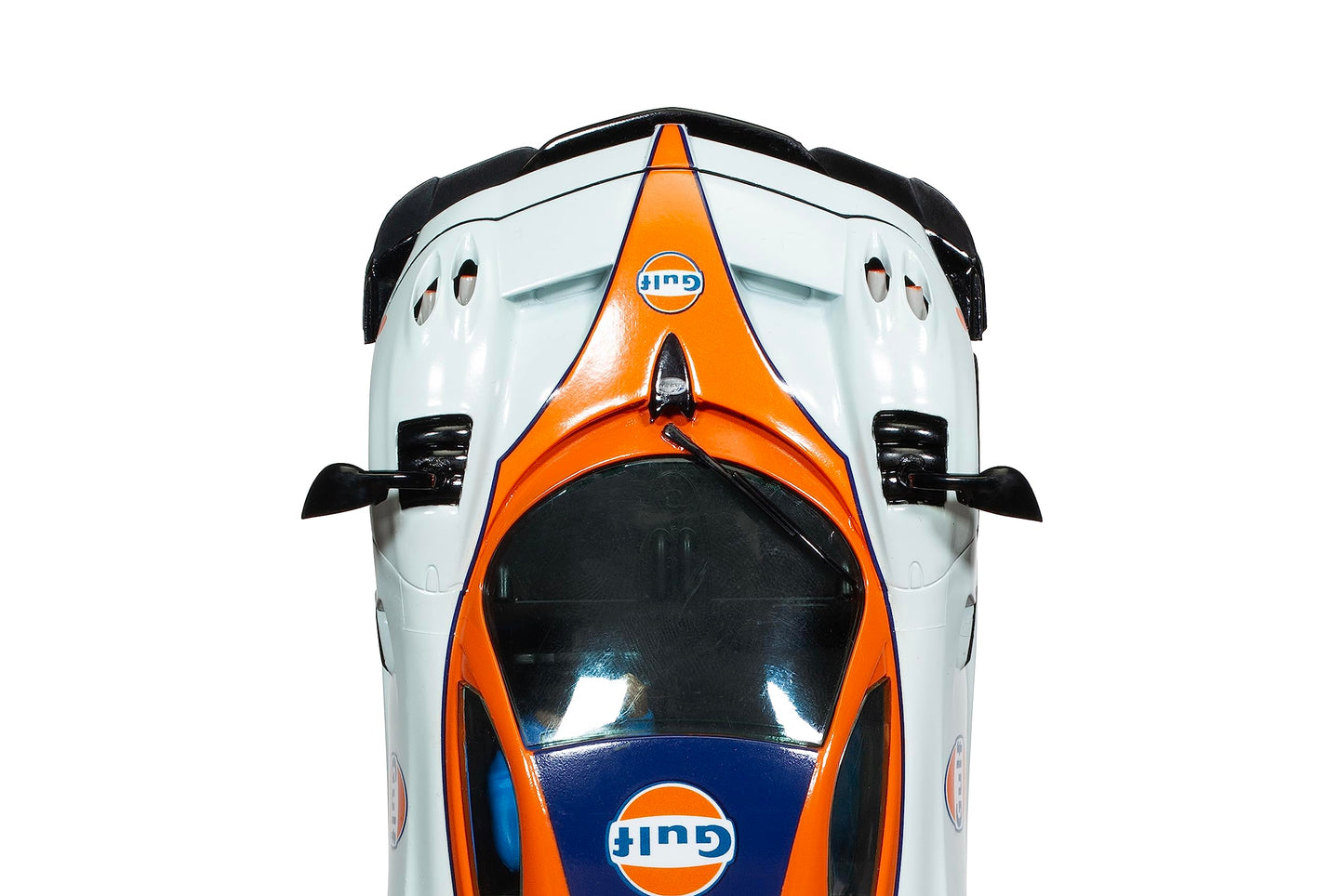 Scalextric Pagani Huayra Bc Roadster Gulf Edition 1:32 Slot Race Car C4335
