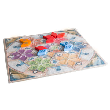 Azul Summer Pavilion Glazed Board Game Expansion - Enhanced Player Boards, 2-4 Players, Ages 8+, Cardboard, NMG60051EN