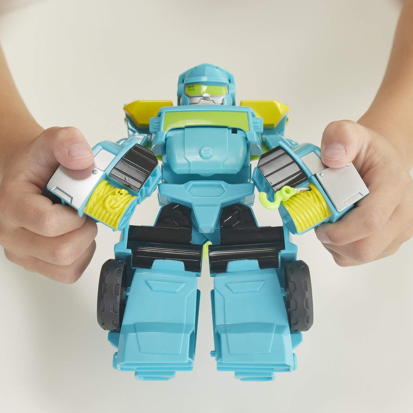 Transformers Playskool Heroes Rescue Bots Academy Hoist Converting Toy Robot, 6' Action Figure, Toys For Kids Ages 3 & Up, Brown/A