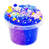 Dual Color Blue And Purple Galaxy Slime 13Oz Big Bucket,Stretchy & Non-Sticky,Idea Stocking Stuffers,Party Favors For Kids, Sens