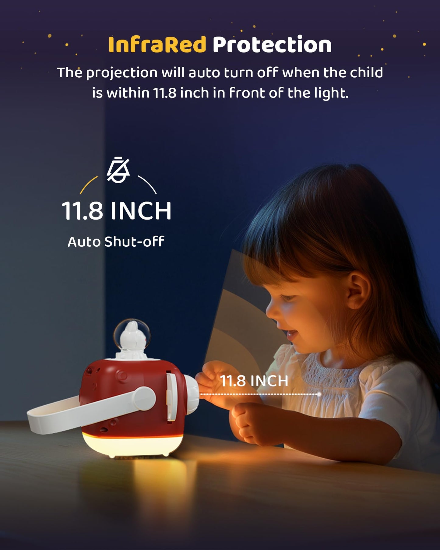 Kokodi Kids Story Projector For Toddlers, Book Projector With Educational Cards Toys For Boys Girls 1-6 Years Old, Story Telling Toys For Kids With Nightlight, Birthday Gifts For Kids