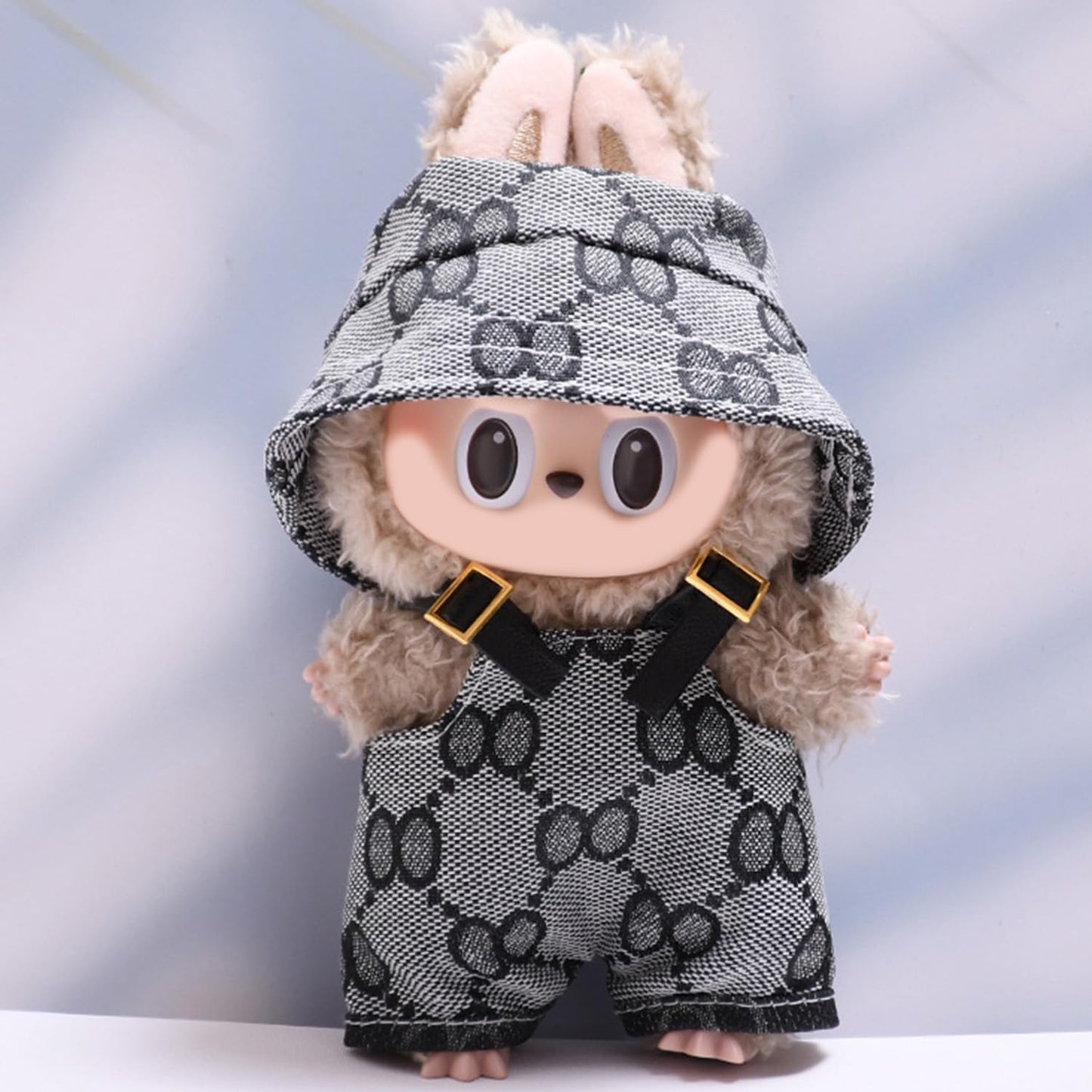 Clothes Set for 17cm Dolls Lobuboo Fashion Clothes Accessories, Outfit Suitable for 6.69inch (17cm) Doll Soft Cotton Clothing Re