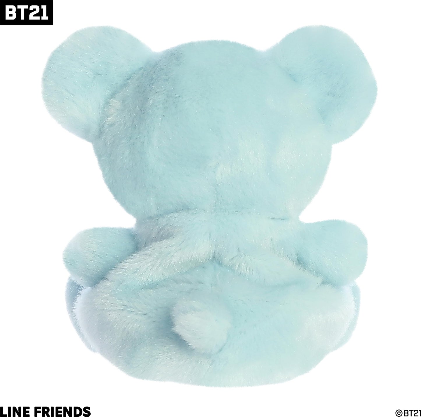Aurora® Lovable Bt21 Palm Pals™ Koya Stuffed Animal - Collectible Fun - Delightful Cuteness - Blue 5 Inches