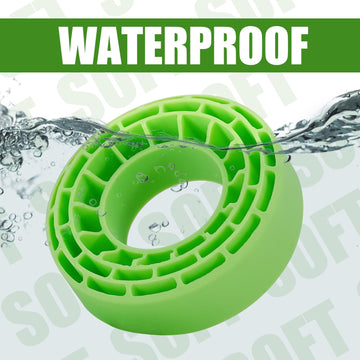 INJORA 4pcs Silicone Rubber Inserts for 56-58mm*24mm 1.0'' Tires(Small Green)