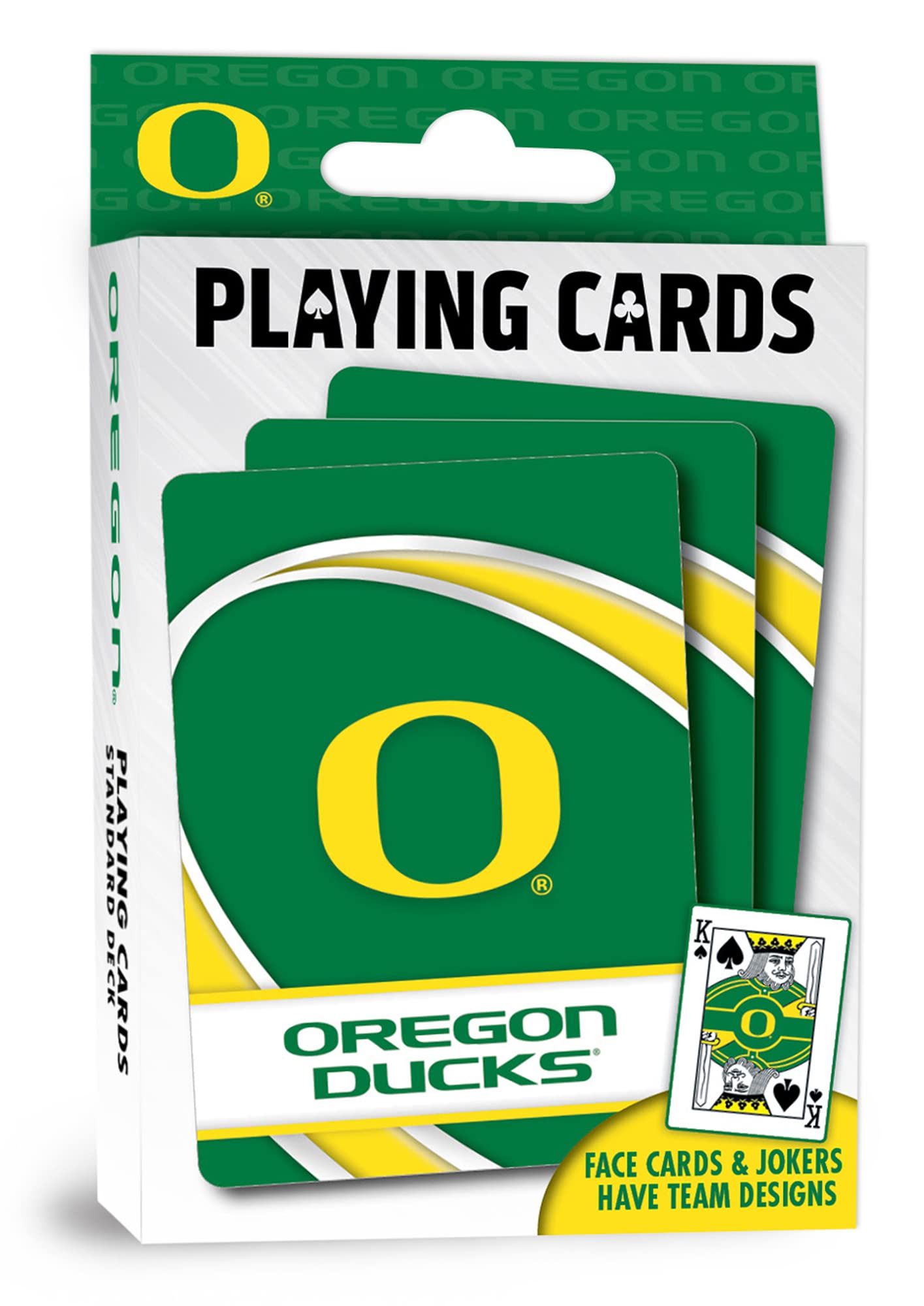 Ncaa Oregon Ducks Playing Cards, 2.5'' X 3.5