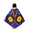Marukqw Zelda Plush Glider Style Blanket Cloak Cosplay Prop L60 Inch W43 Inch (Dark Blue)