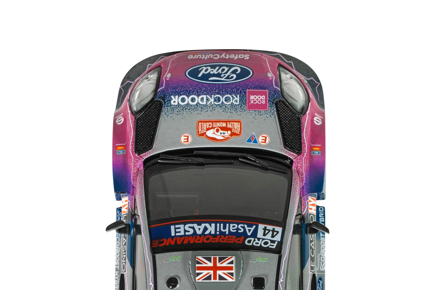 Scalextric Ford Puma Wrc All-Wheel Drive Ms Rt #44 1:32 Slot Race Car C4449