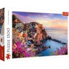 Trefl 1500 Piece Jigsaw Puzzles View of Manarola Italy