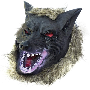 Lynkaye Holloween Horror Mask Party Cosplay Costume Werewolf Dress Up Mask - Wolf Head Mask and Claws