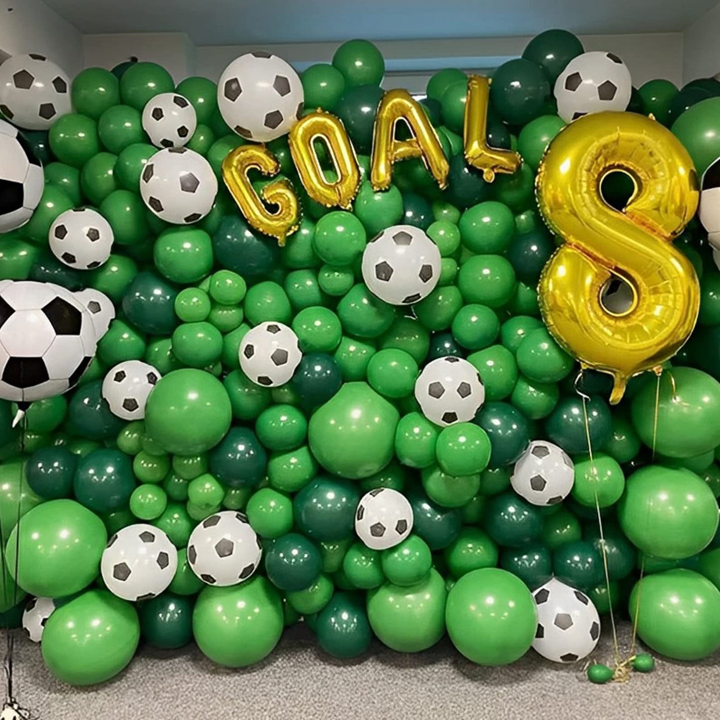 Voircoloria 105Pcs Green Balloons 12Inch Party Latex Balloons For Birthday Dinosaur Baby Shower St. Patrick'S Day Summer Jungle