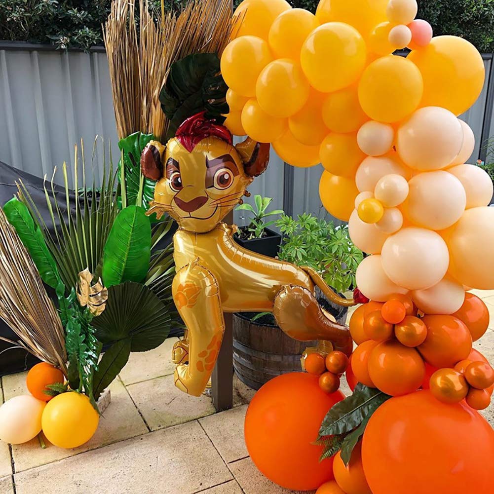 Kalor 5 Inch Lemon Yellow Balloons,100 Pcs Matte Latex Balloons, Helium Balloons For Happy Birthday Party, Baby Shower Decorations, Wedding Decorations