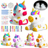 Paint Your Own Unicorn Lamp Kit 2pcs,DIY Unicorn Crafts Night Light, Arts & Crafts for Kids Ages 8-12, Painting Kit for Girls Bo
