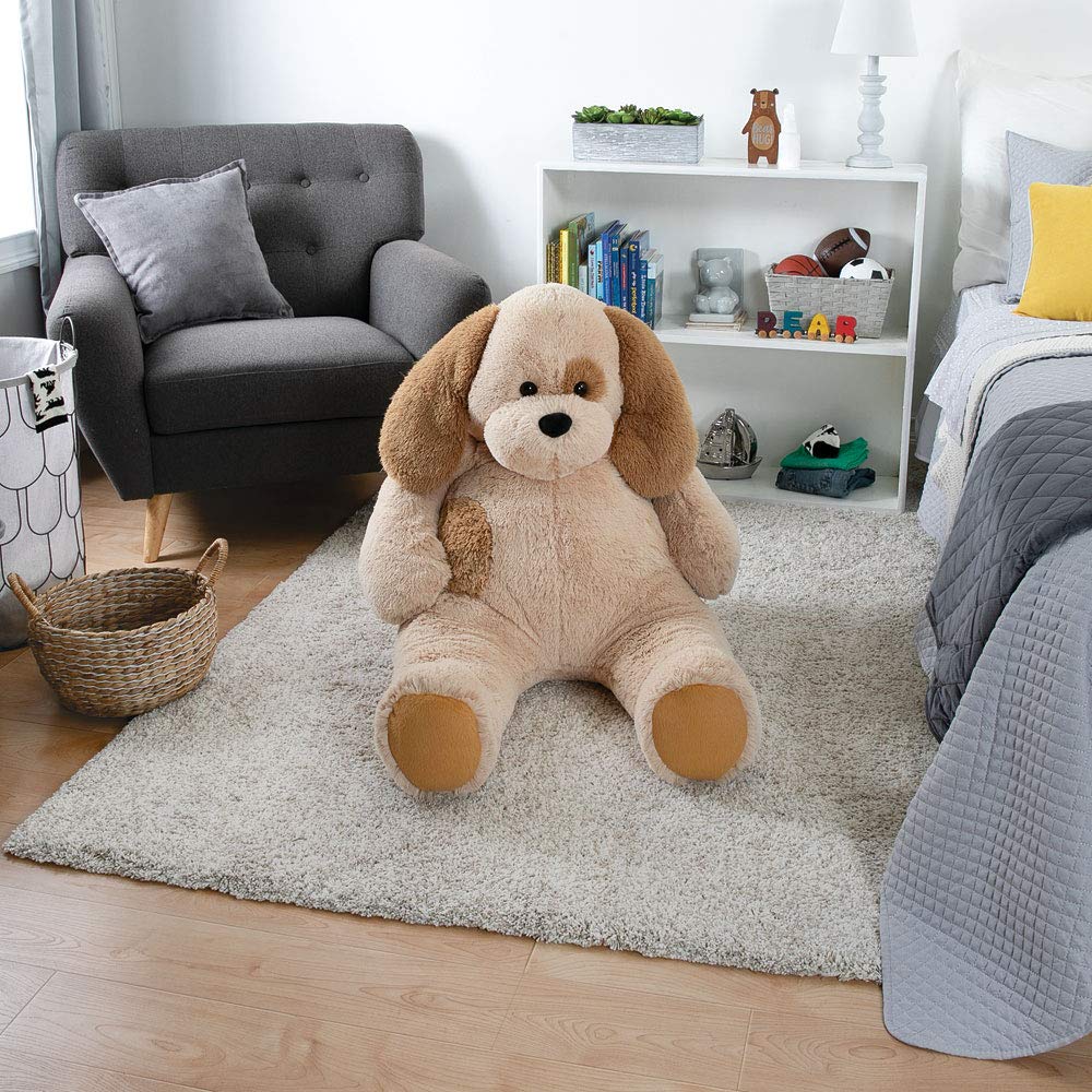 Vermont Teddy Bear Stuffed Dog - Large Stuffed Animals, 4 Foot, Cuddle, 48'', 4 Ft