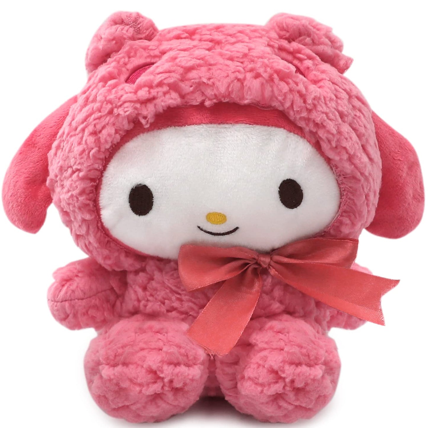 Maikerry 8' Plushies: Cinnamon, Kuroumi And My Melo Plush Toy, Cross-Dressed Panda Stuffed Animal Doll, Cute Cartoon Anime Plush Gift For Girls Teens Fans Birthday Decoration(3Pcs)