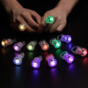 Midafon 60 Pack led Glow Rings Light up led Rings Glow Flashing led Rings Diamond Light up Rings Glow in The Dark Rings Glow Rin