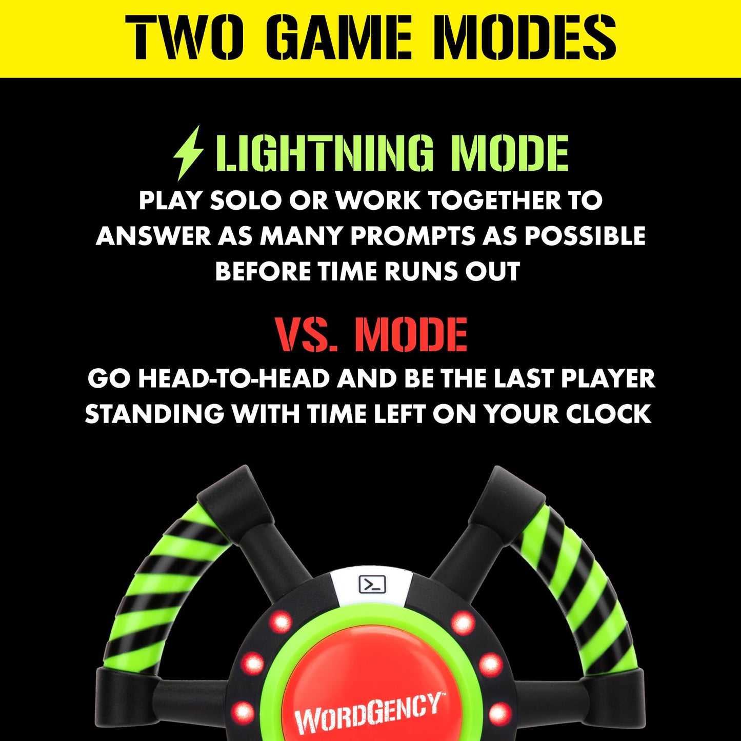 Educational Insights Wordgency™ - Fast Word Callout Game For 1-4 Players, Fun Electronic Games For Ages 7+, Party Games For Kids And Adults