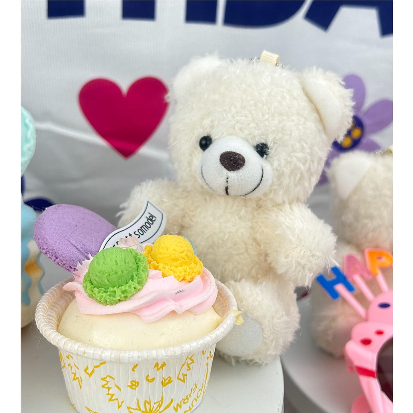 Yjubaoa 12 Pieces Mini Teddy Bear Bulk,4 Inch Small Stuffed Animal Toy, Soft Plush Mini Teddy Bears For Diy Keychain Baby Shower