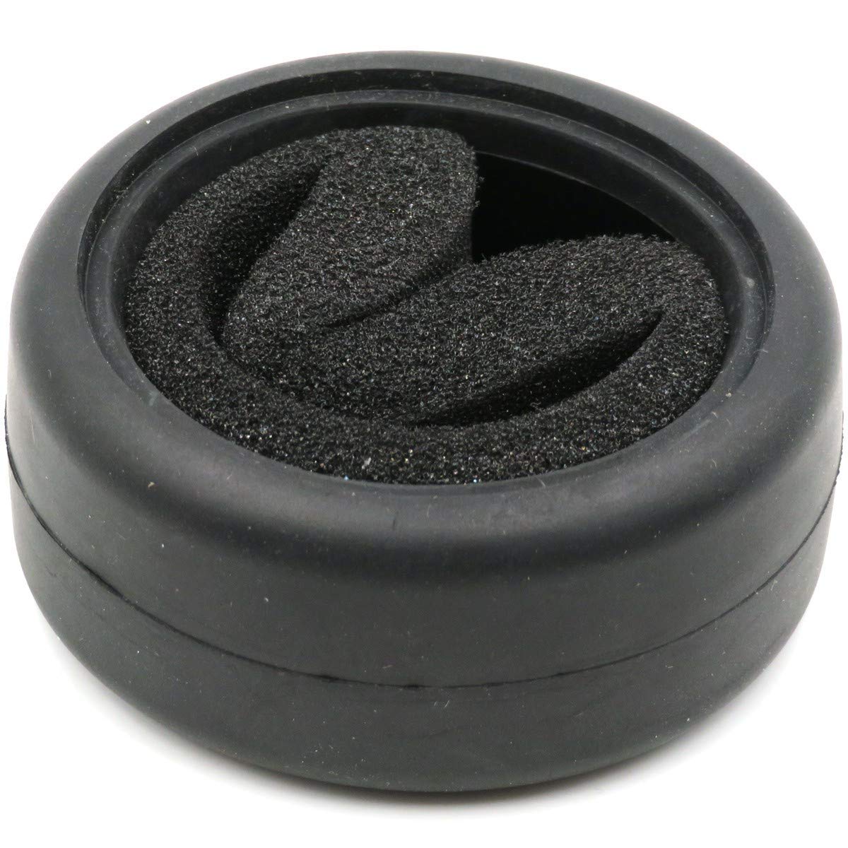 hobbysoul 4pcs RC 1/10 On Road Slick Tire Rubber Tyre Fit for 1:10 Touring Drift Car Wheel Rim
