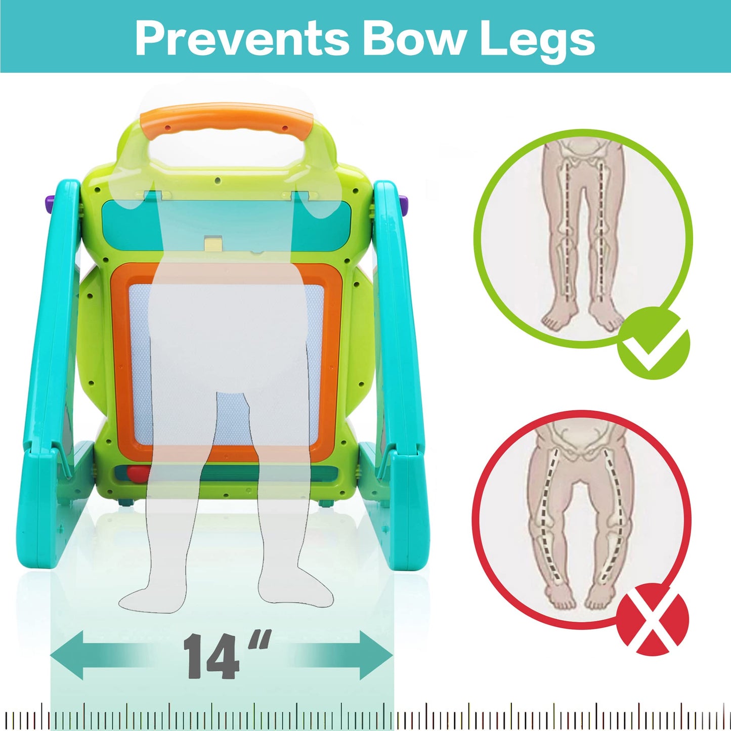 Iplay, Ilearn 3 In 1 Baby Walker Sit To Stand Toys, Kids Activity Center, Toddlers Musical Fun Table, Lights And Sounds, Learning, Birthday Gift For 9, 12, 18 Months, 1, 2 Year Old, Infant, Boy, Girl