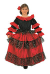 Child Small RED/BLACK 4-6 for 4-6 Yrs - Economy Spanish Beauty Child Costume (Runs Small)
