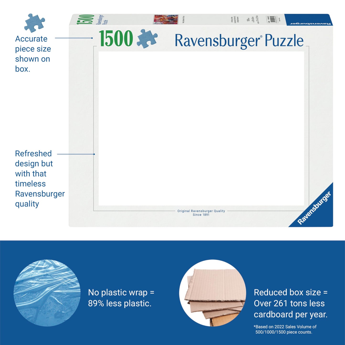 Ravensburger Eames House Of Cards Fantasy 1500 Piece Jigsaw Puzzle For Adults - 12000434 - Handcrafted Tooling, Made In Germany, Every Piece Fits Together Perfectly