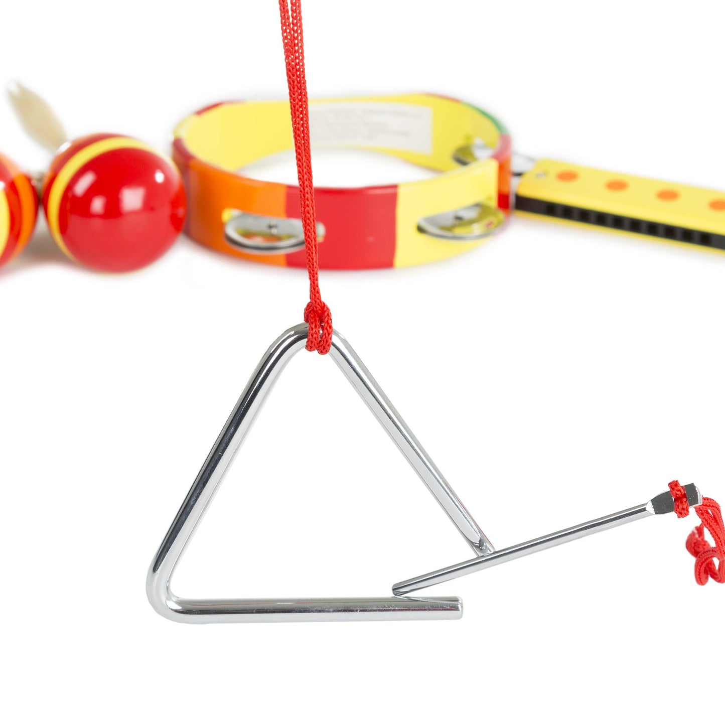 Hey! Play! Childrens Toy Snare Marching Drum, Double-Sided With Adjustable Neck Strap And Two Wood Drum Sticks- Music Fun For Ki