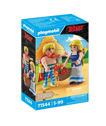 Playmobil | Asterix | Tragicomix And Falbala | Couple In Love From The Asterix Universe | Toy For Children From 5 Years | 71544
