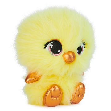 Gund P.Lushes Designer Fashion Pets Gia Fluffertin Premium Chick Stuffed Animal, Yellow, 6