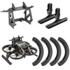 Gaekol Avata Landing Gear And Battery Anti-Release Buckle For Dji Avata, Foldable Extended Kit And Low-Air Resistance Rear Wing
