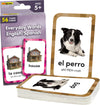 Teacher Created Resources Everyday Words English/Spanish Flash Cards (Ep62073), Medium